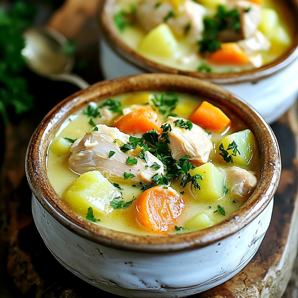 Instant Pot Creamy Chicken Stew Comforting Family Meal