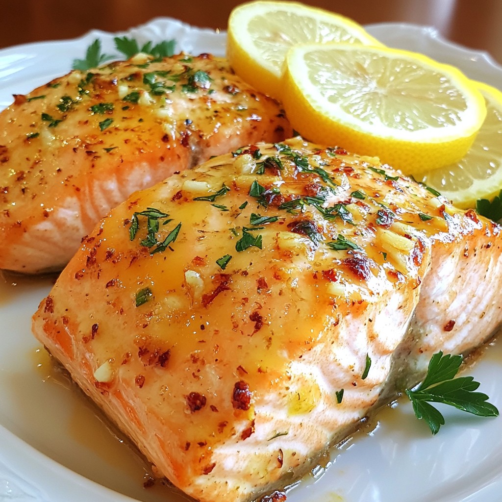 Garlic Herb Butter Salmon Flavorful and Easy Recipe