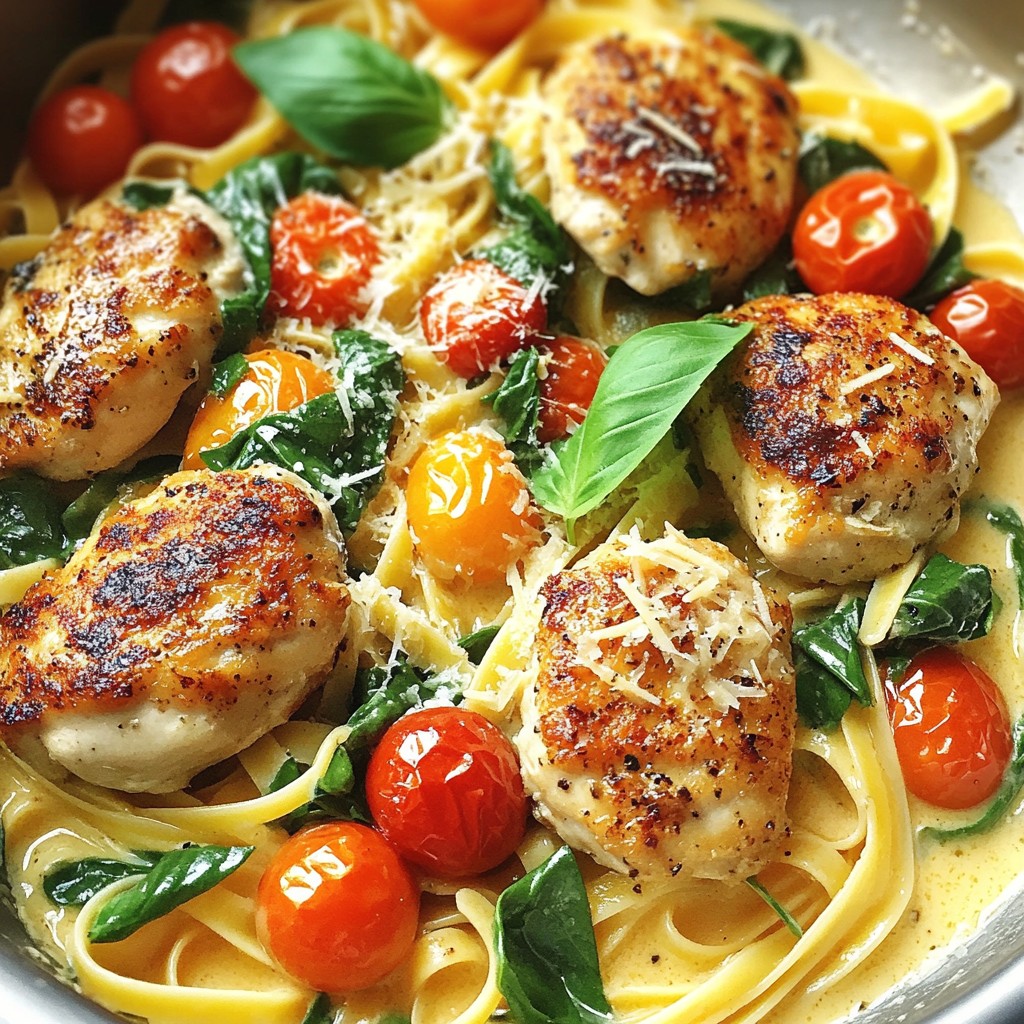 One-Pot Creamy Tuscan Chicken Simple Dinner Delight