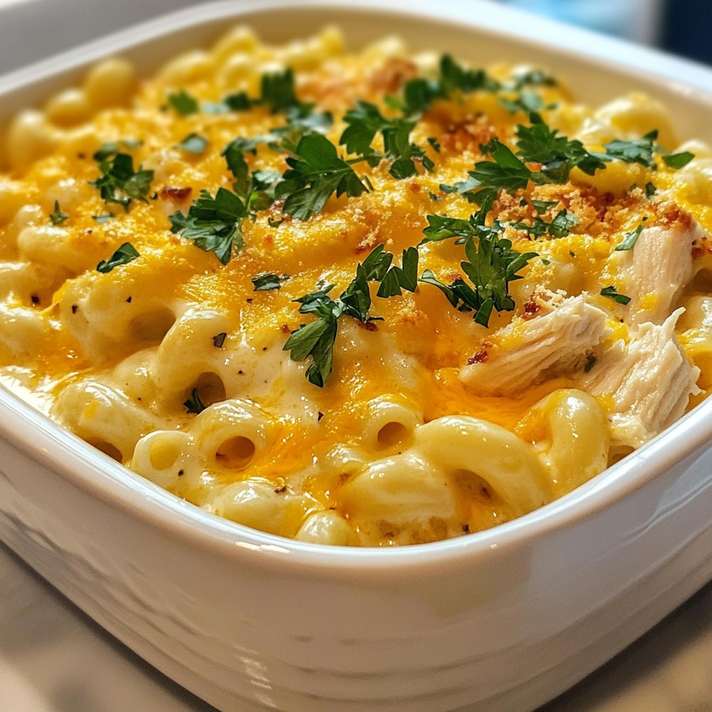 Protein Packed Chicken Mac and Cheese Easy Weeknight Meal