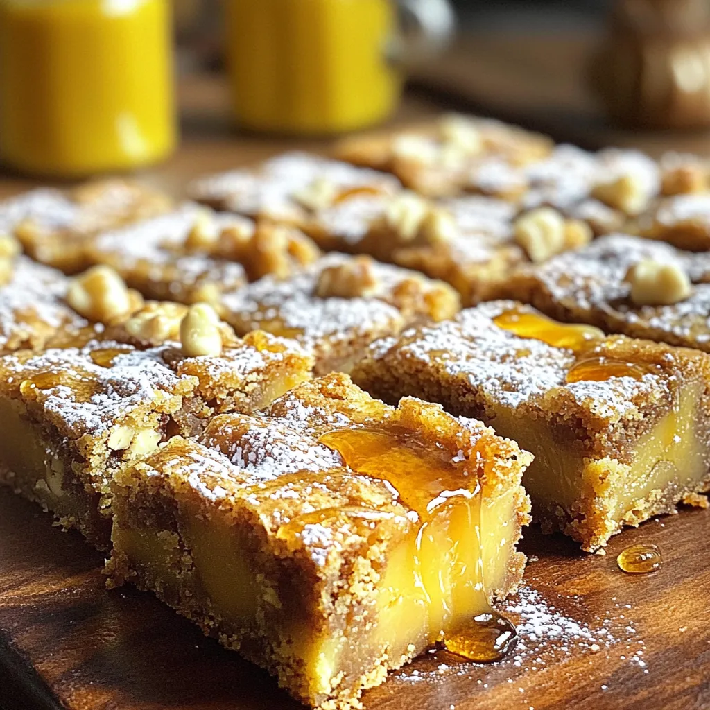 Brown Butter Maple Blondies Sweet and Simple Delight